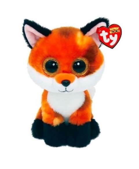 Maskotka TY Beanie Boos Lis Meadow pomarańczowy 15 cm Meteor