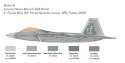 Model plastikowy Lockheed Martin F-22A Raptor Italeri