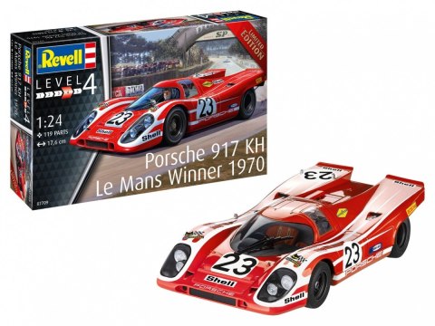 Model plastikowy samochód Porsche 917K LEMANS Winne 1/24 Revell