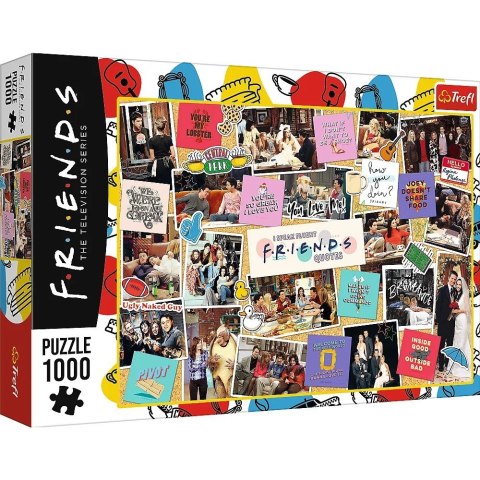 Puzzle 1000 elementów Przyjaciele Najlepsze momenty Trefl
