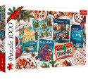 Puzzle 1000 elementów Zimowe wspomnienia Trefl