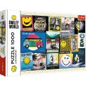 Puzzle 1000 elementów Żyj pozytywnie Smiley 10729 Trefl