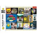 Puzzle 1000 elementów Żyj pozytywnie Smiley 10729 Trefl