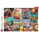 Puzzle 1500 elementów Podróże po Europie Trefl