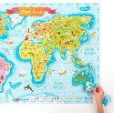 Puzzle Mapa świata 300 elementów CzuCzu