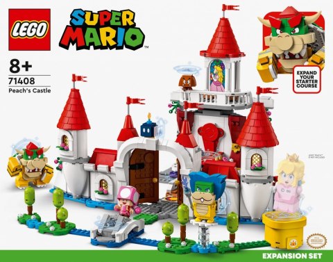 Zestaw rozszerzający Super Mario 71408 Zamek Peach LEGO