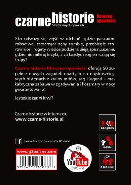 Gra Czarne Historie - Mroczne Opowieści G3