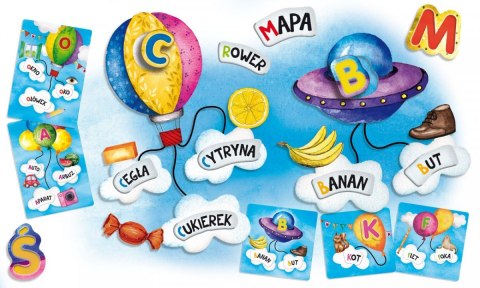 Gra Life Skills Gra Latające słówka Lisciani