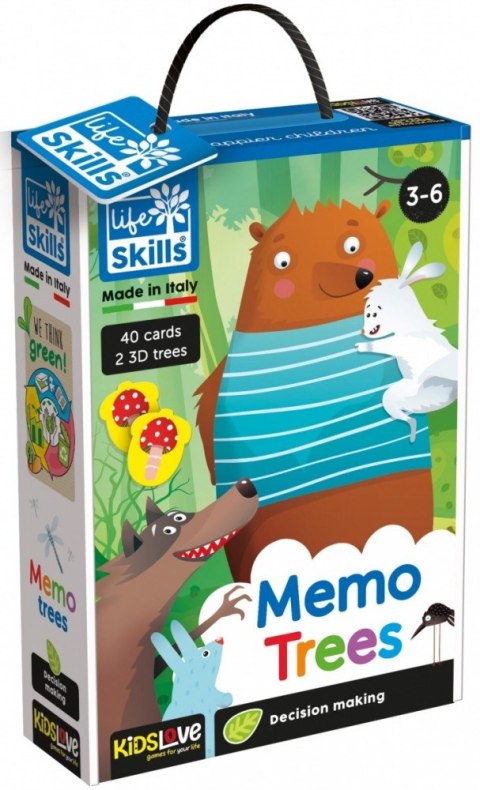 Gra Life Skills Leśna gra pamięciowa Lisciani