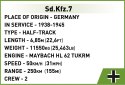 Klocki Historical Collection Sd.Kfz. 7/1 2cm Flakvierling 38 Executive Edition Cobi Klocki