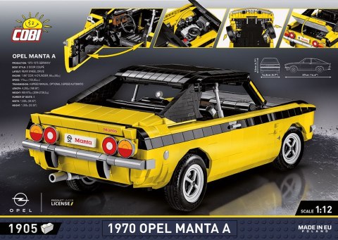 Klocki Opel Manta A 1970 Cobi Klocki