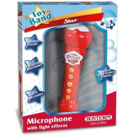 Mikrofon karaoke z efektami świetlnymi Bontempi