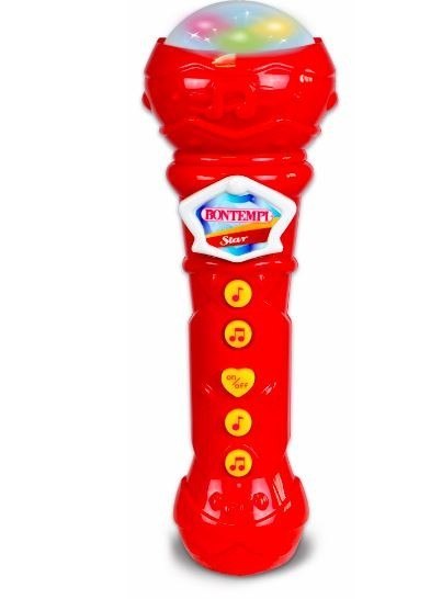 Mikrofon karaoke z efektami świetlnymi Bontempi