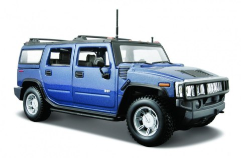 Model kompozytowy Hummer H2 SUV 2003 1/27 niebieski Maisto