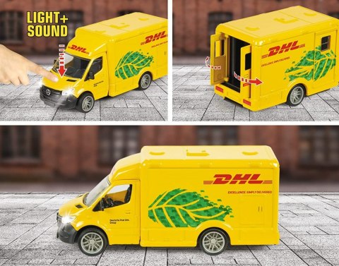 Pojazd Majorette G.S. Mercedes-Benz DHL 12 cm Majorette