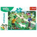 Puzzle 60 elementów Radosny dzień Treflików Trefl