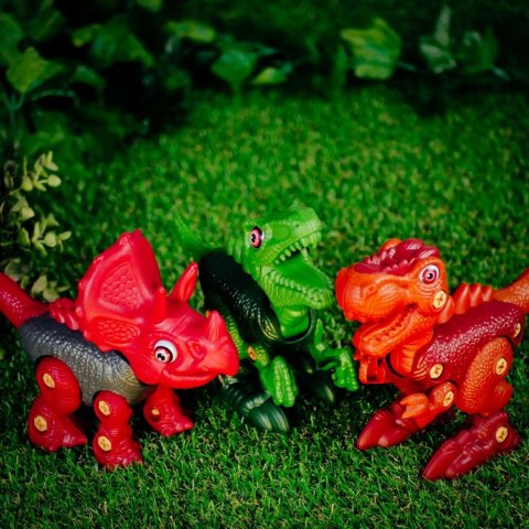 Zestaw konstrukcyjny I'm A Genius Dino Steam - Triceratops Lisciani