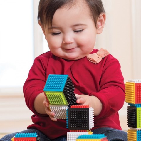 Klocki sensoryczne z wypustkami Infantino B-kids