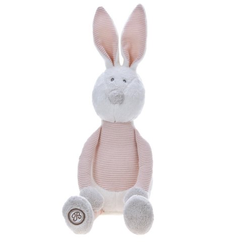 Królik Enzo biało-różowy 27 cm Beppe