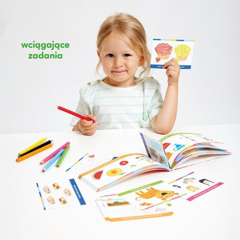 Książeczka Zabawy logiczne dla dzieci od 3-4 lat CzuCzu