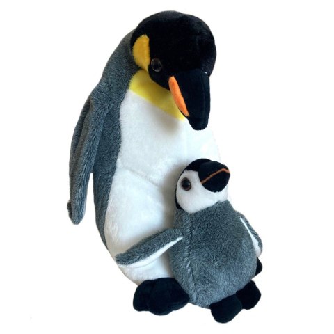 Maskotka Pingwin z dzieckiem 20 cm Beppe