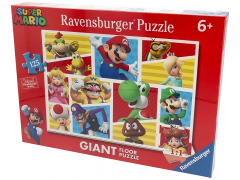 Puzzle 125 elementów Gigant Super Mario Ravensburger Polska