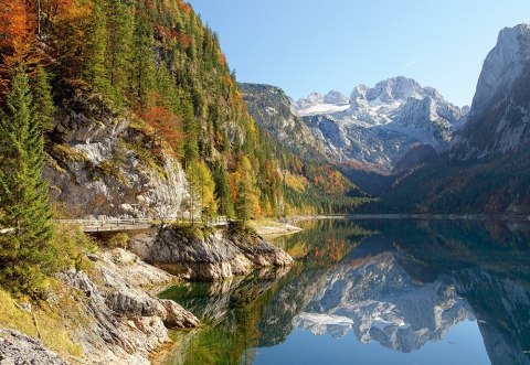 Puzzle 1500 elementów Gosausee Austria Castor