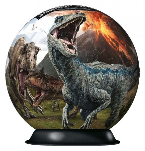 Puzzle 73 elementów 3D Kula Jurassic World Ravensburger Polska