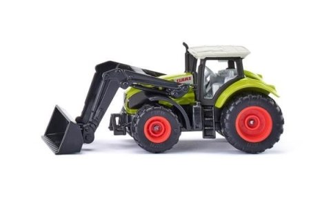 Traktor Claas Axion z przednią ładowarką Siku