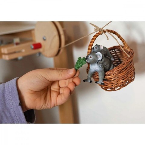 Figurki WILD LIFE Mama Koala z Maluszkiem Schleich