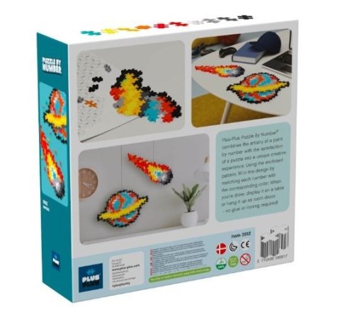 Klocki Plus-Plus Puzzle po numerach - Kosmos 500 elementów Dante