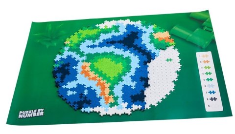 Klocki Plus-Plus Puzzle po numerach - ziemia 800 elementów Dante