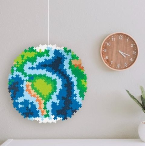 Klocki Plus-Plus Puzzle po numerach - ziemia 800 elementów Dante