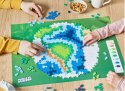 Klocki Plus-Plus Puzzle po numerach - ziemia 800 elementów Dante