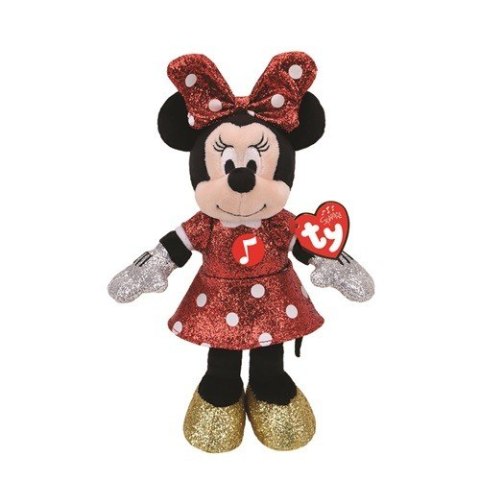 Maskotka TY Myszka Minnie z dźwiękiem 25 cm Meteor