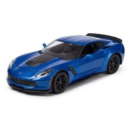 Model metalowy Corvette Z06 2015 niebieski 1/24 Maisto