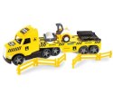 Pojazd Magic Truck Technic Laweta z walcem Wader