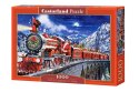 Puzzle 1000 elementów Pociąg Mikołaja Castor
