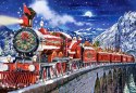 Puzzle 1000 elementów Pociąg Mikołaja Castor