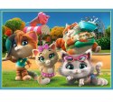 Puzzle 4w1 Kocia ferajna 44 koty Trefl