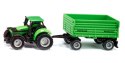 Traktor Deutz-Fahr z przyczepą 2-osiową Fortuna Siku