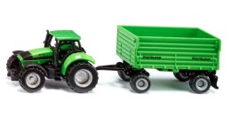 Traktor Deutz-Fahr z przyczepą 2-osiową Fortuna Siku