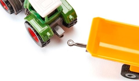 Traktor Fendt z wywrotką kolebkową Krampe Siku