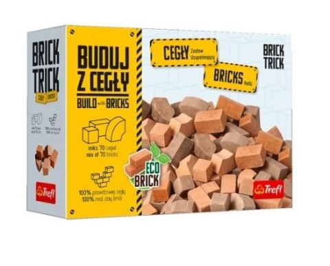 Zestaw uzupełniający Brick Trick cegły zamkowe mozaika 70 sztuk Trefl