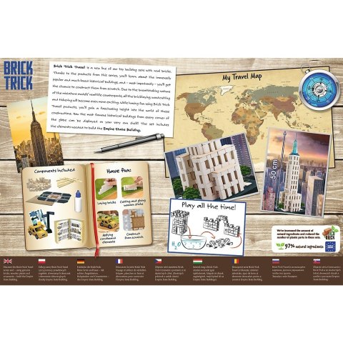 Klocki Brick Trick Podróże Empire State Building Trefl