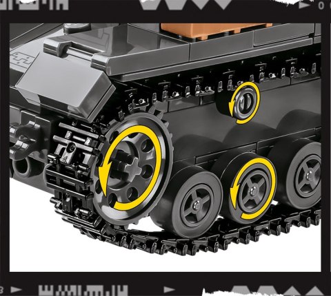 Klocki Company of Heroes 3 Panzer IV Ausf. G Cobi Klocki