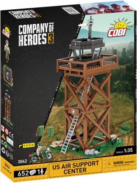 Klocki Company of Heroes 3 US Air Support Center Cobi Klocki