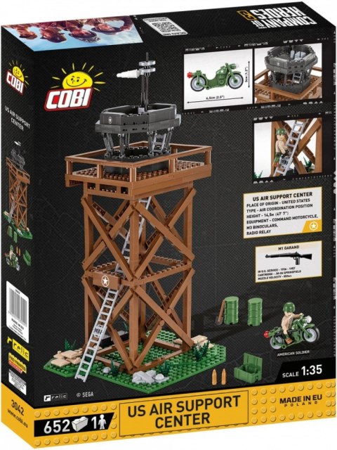 Klocki Company of Heroes 3 US Air Support Center Cobi Klocki