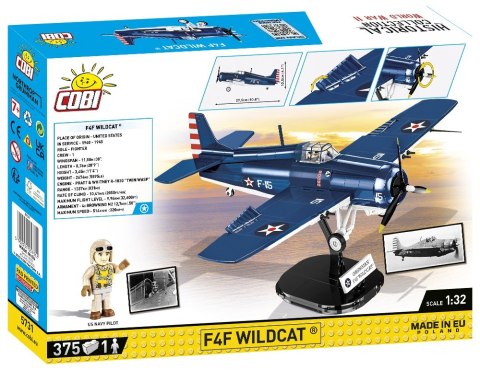 Klocki Historical Collection F4F Wildcat- Northrop Grumman Cobi Klocki