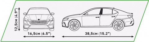 Klocki Skoda Octavia RS Cobi Klocki
